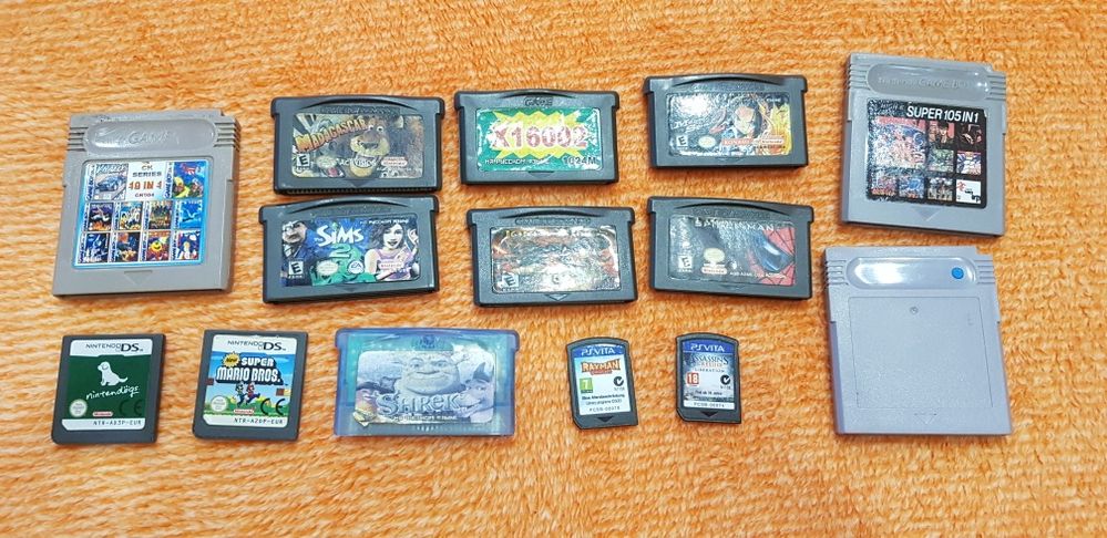 Ps vita, gameboy, ds игры