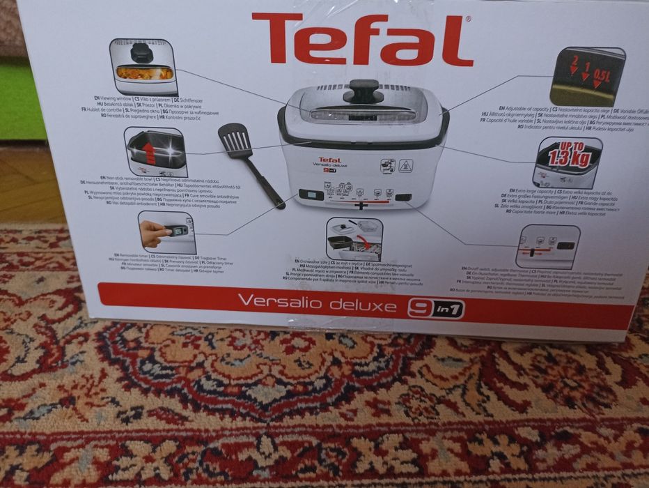 Frytkownica tradycyjna Tefal FR4950 multicooker stan db.