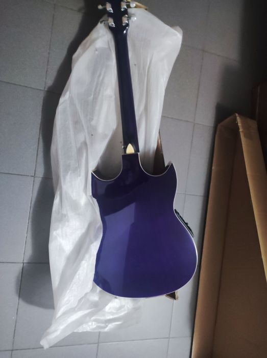 Set de guitarra eletroacústica com duplo cutaway