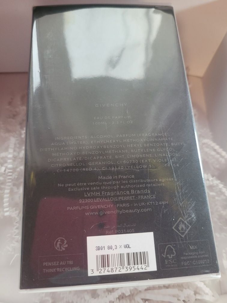 Givenchy Accord Particulier de Givenchy Eau De Perfum 100ml.EDP Unisex