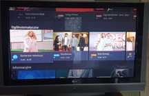 Telewizor LG z dostawką Androida, 45 cali.
