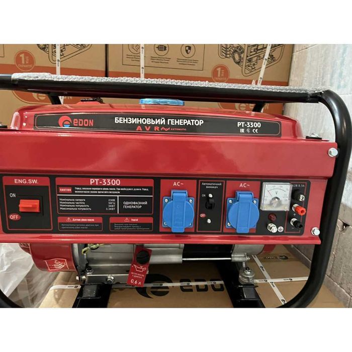 Бeнзинoвый инверторный гeнepaтop  Edon PT-3300, PT 4000С, PT 5000С