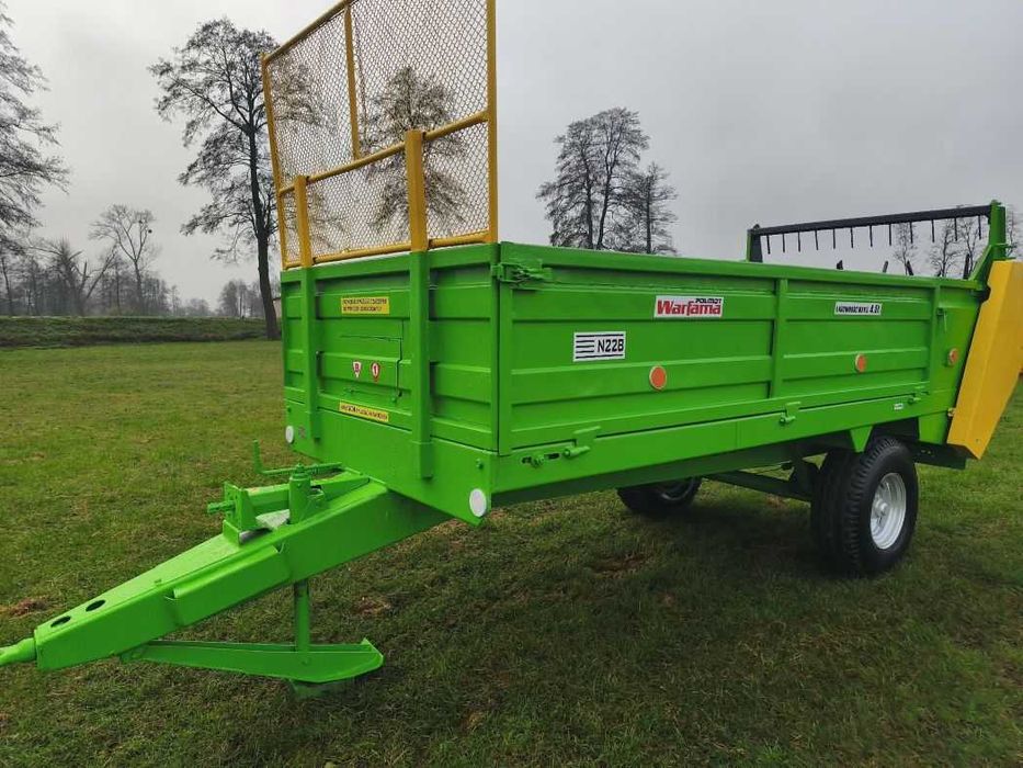 rozrzutnik obornika 4.5 t Warfama, rozrzutnik 4,5 t N-228 Warfama