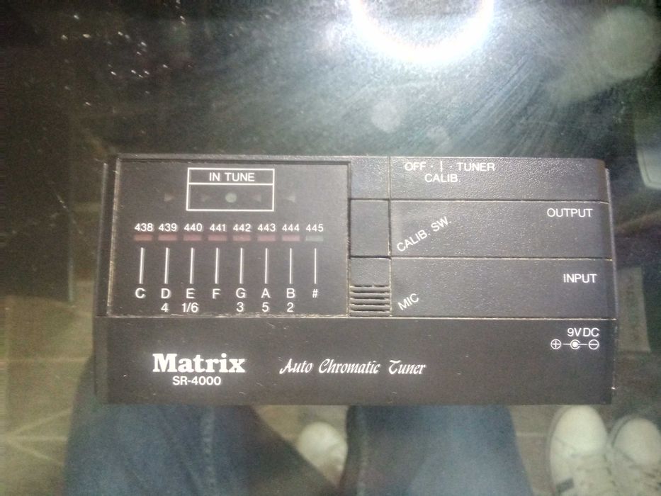 matrix SR-4000  afinar de instrumentos ou de guitarra