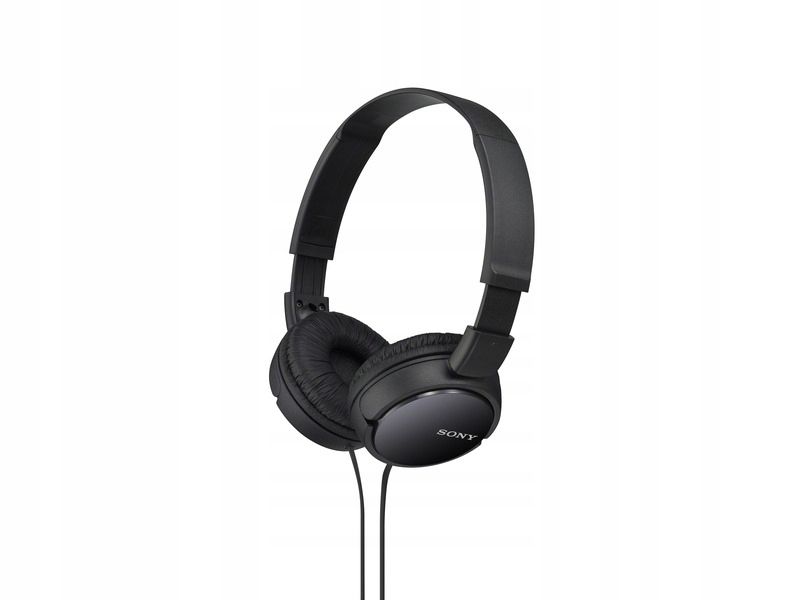uszkodzone sony mdr-zx110 słuchawki nauszne czarne 1,2 m opis