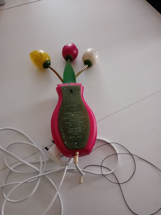 Lampka nocna wisząca z PRL