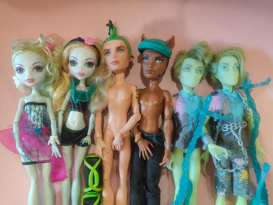 Куклы лагуна,джинафаер,аманита,гаррот,дьюс,портер,спектра,дьюс,каста