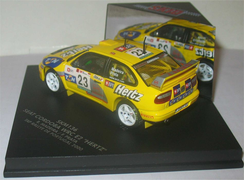 Skid - Seat Cordoba WRC Evo2 - Rally de Portugal 2000 - Rui Madeira