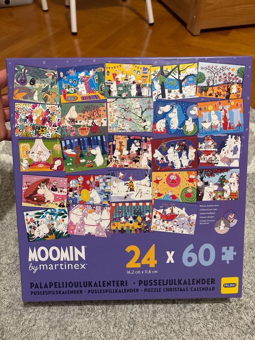 Moomin kalendarz adwentowy Muminki święta