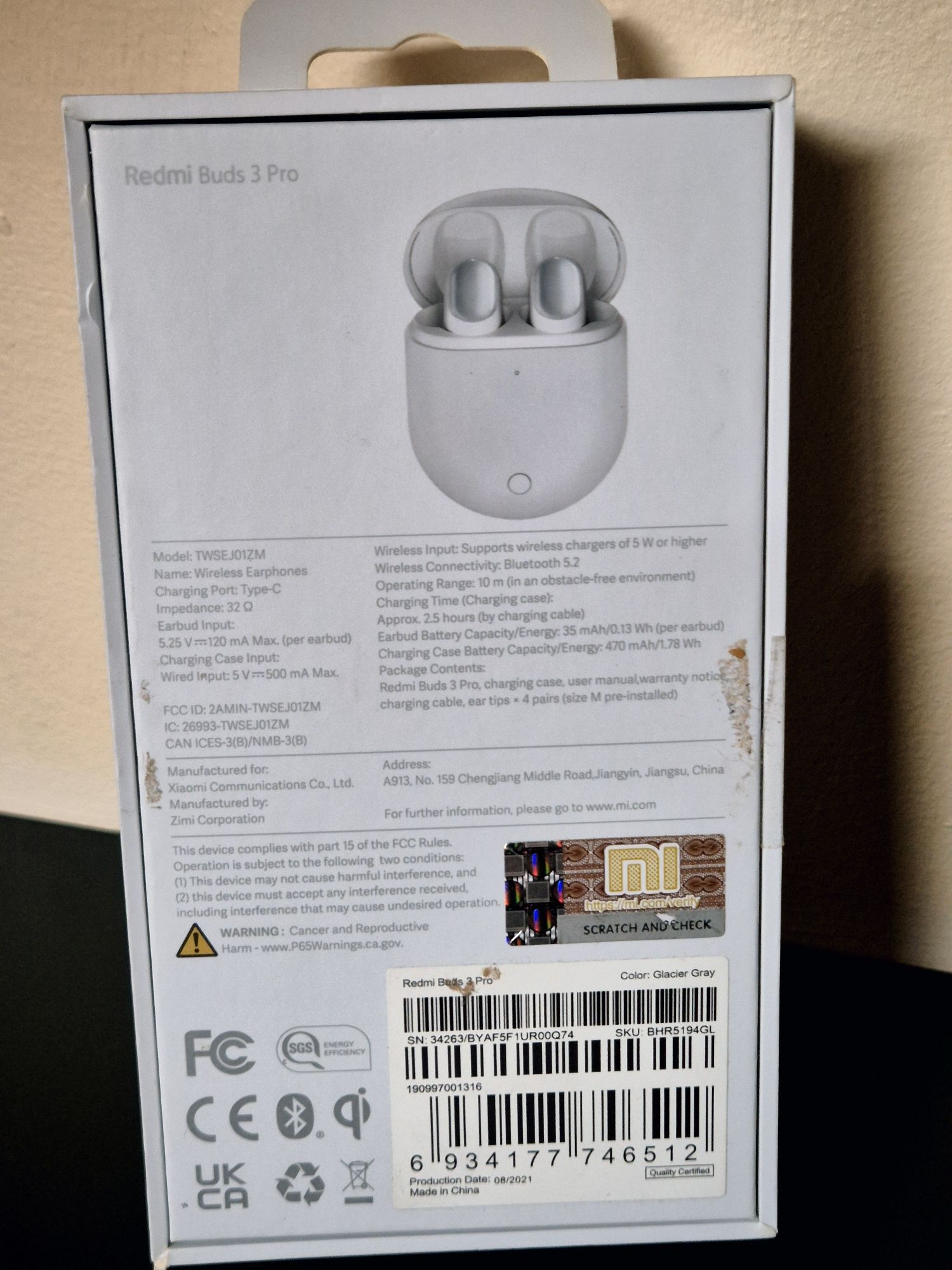 Xiaomi Buds 3 Pro