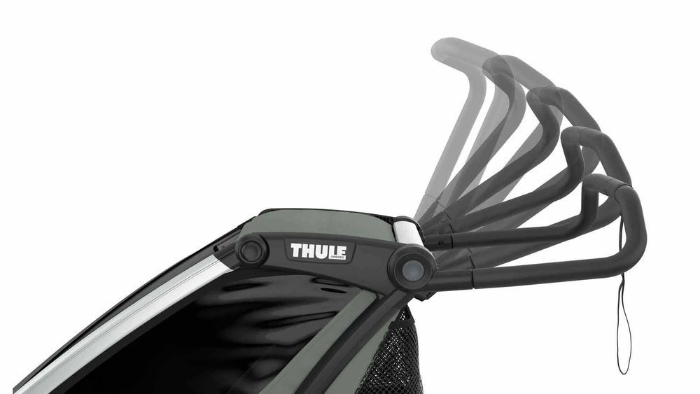 Przyczepka rowerowa THULE Chariot Lite2 Agave czarno-szara