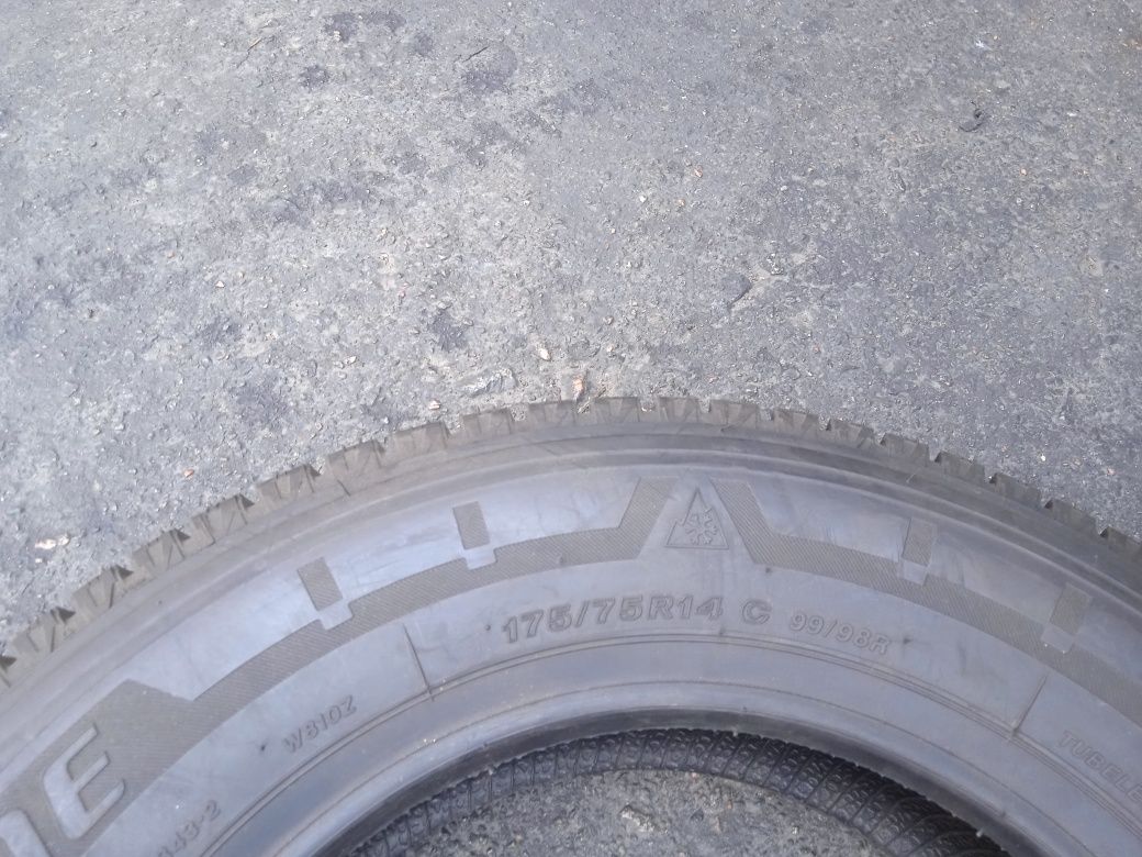 Одно распаровка зима 175.75.14С Bridgestone Blizak W810, New 21p.