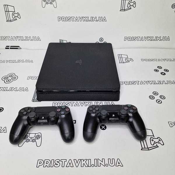 PS4 Slim 1TB + 2 Джойстика Playstation 4 1ТБ