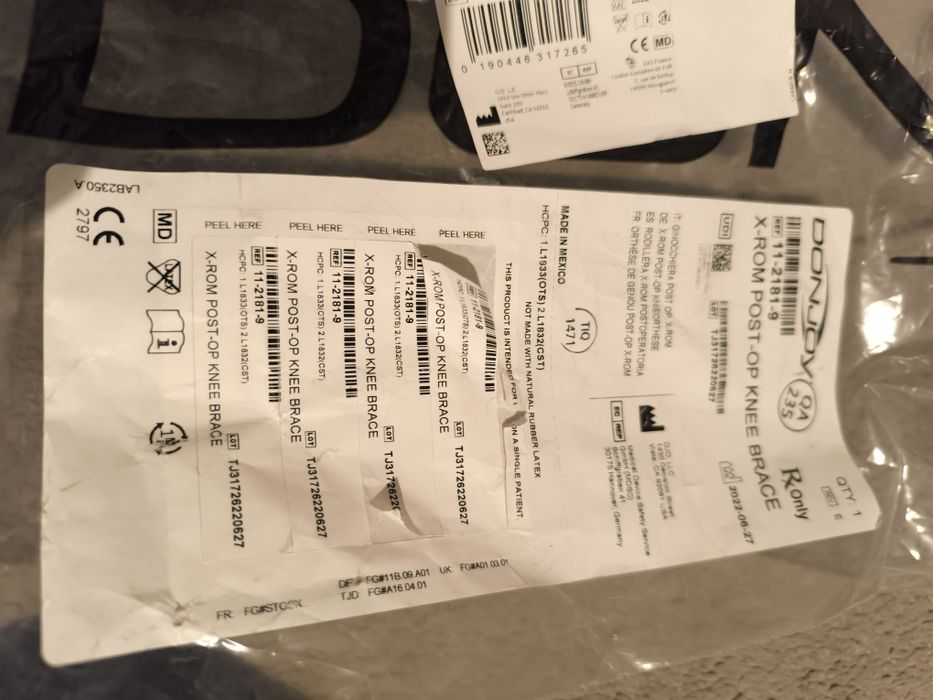 Donjoy orteza stawu kolanowego