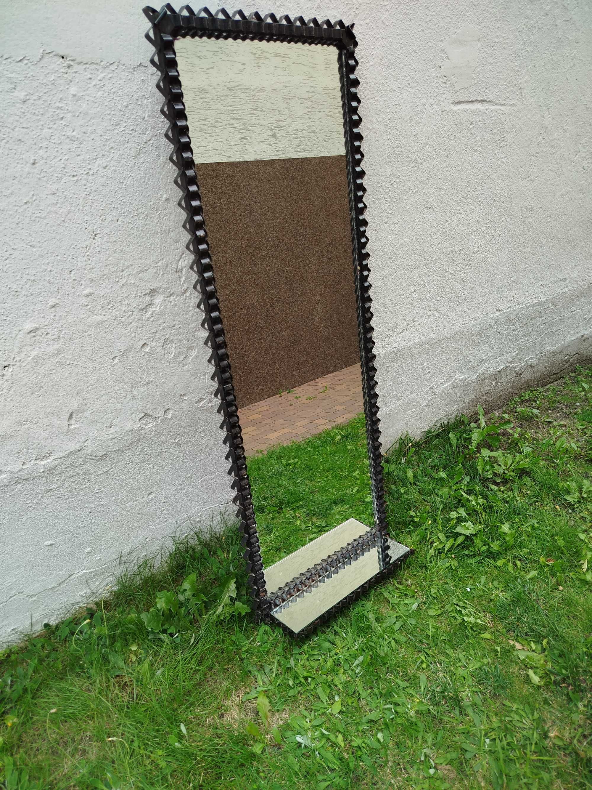 Lustro vintage PRL
