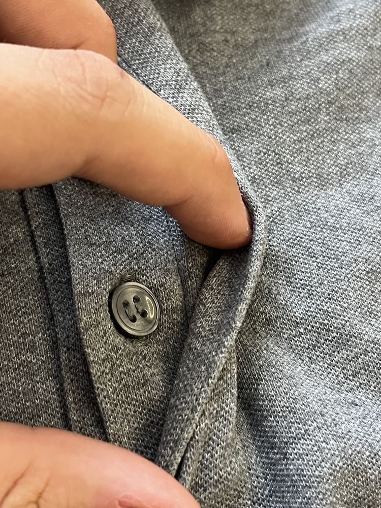 Кропнута футболка поло lacoste