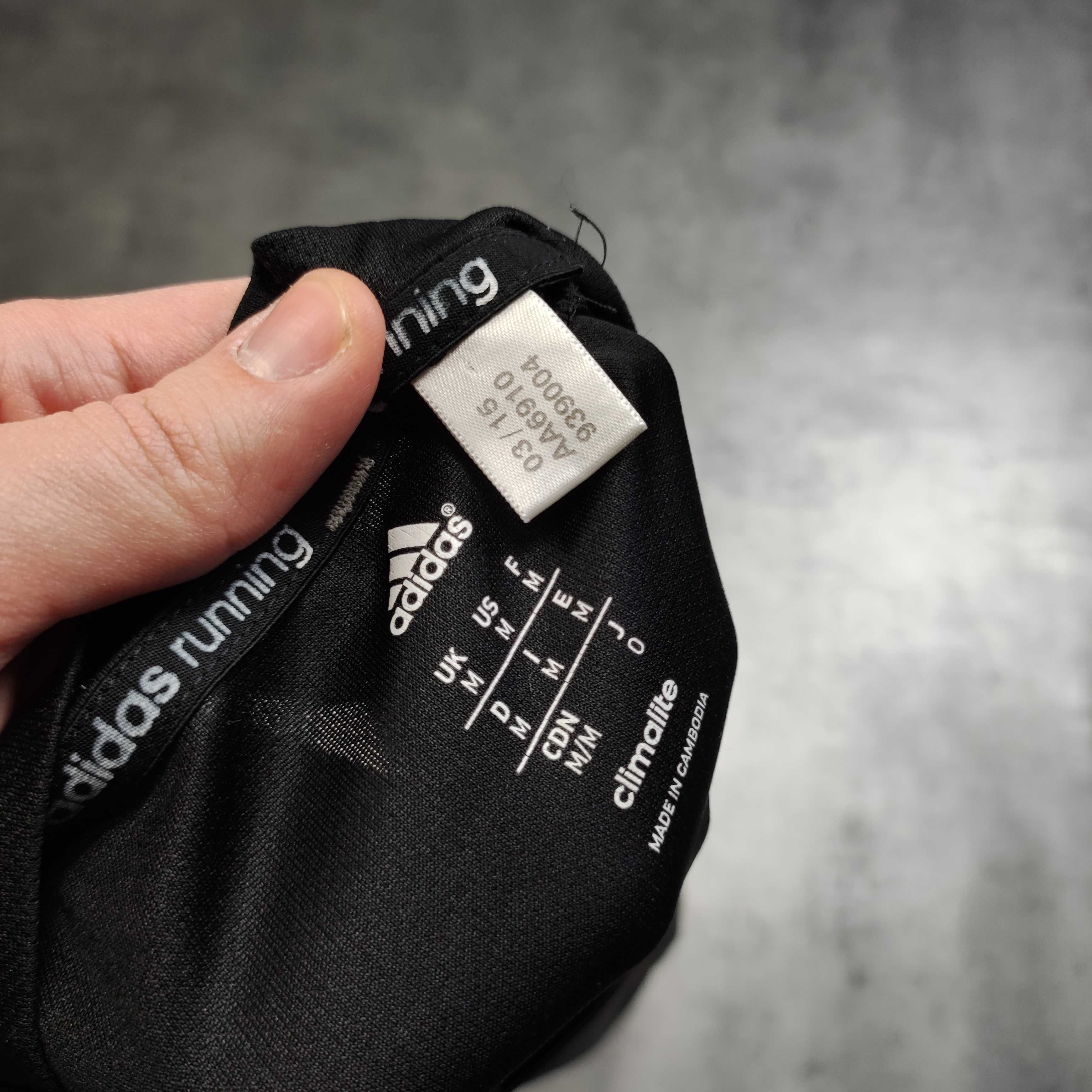 MĘSKA Koszulka Treningowa czarna ClimaCool Adidas GYM Active Bieganie