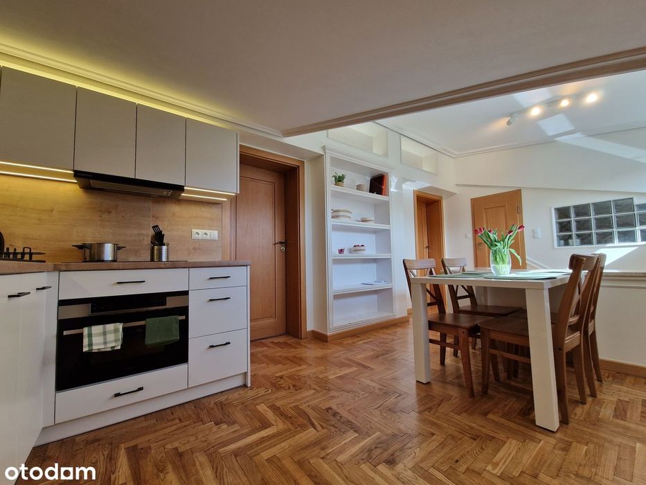 Mieszkanie 3-pok. z ogrodem, piwnicą i wiatą samoch. – wysoki standard