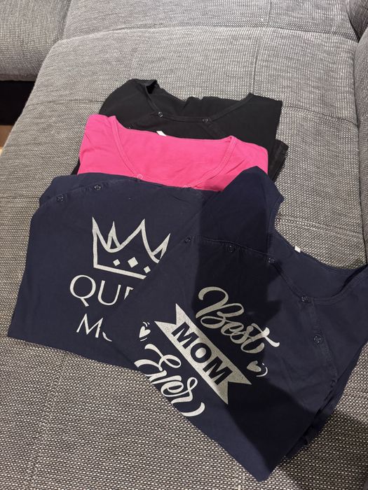 Koszula do karmienia - zastaw 4 szt