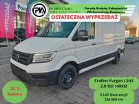 Volkswagen Crafter 35 2.0 TDI L3H2 3640 140 KM  Ostateczna Wyprzedaż! Od ręki!