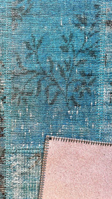 Dywan kilim turecki nowoczesny niebieski 140x200