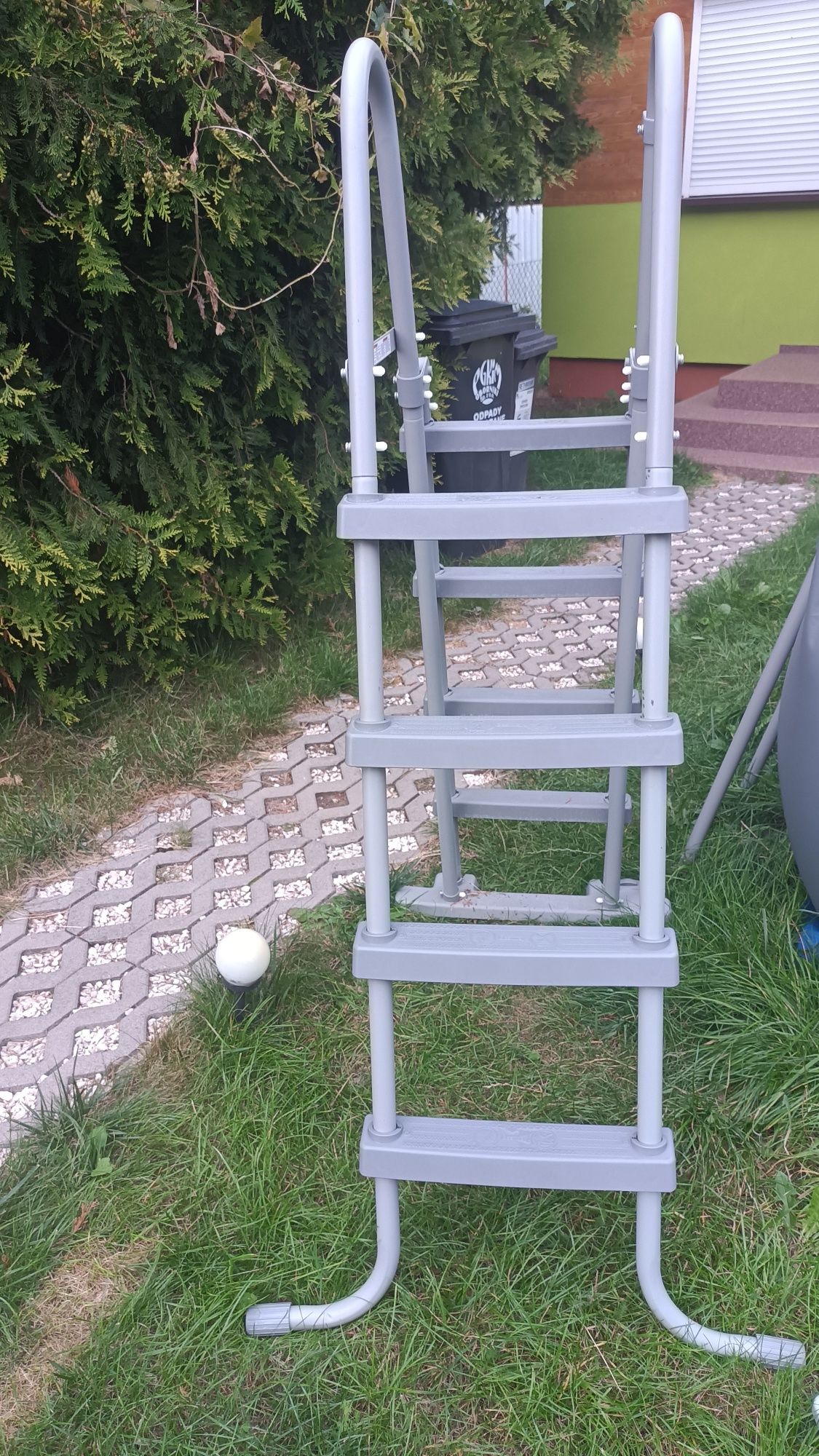 Pełen zestaw Duży basen ogrodowy stelażowy 400x200x100 i akcesoria