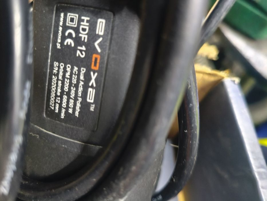 EVOXA HDF12 maszyna polerska dual action