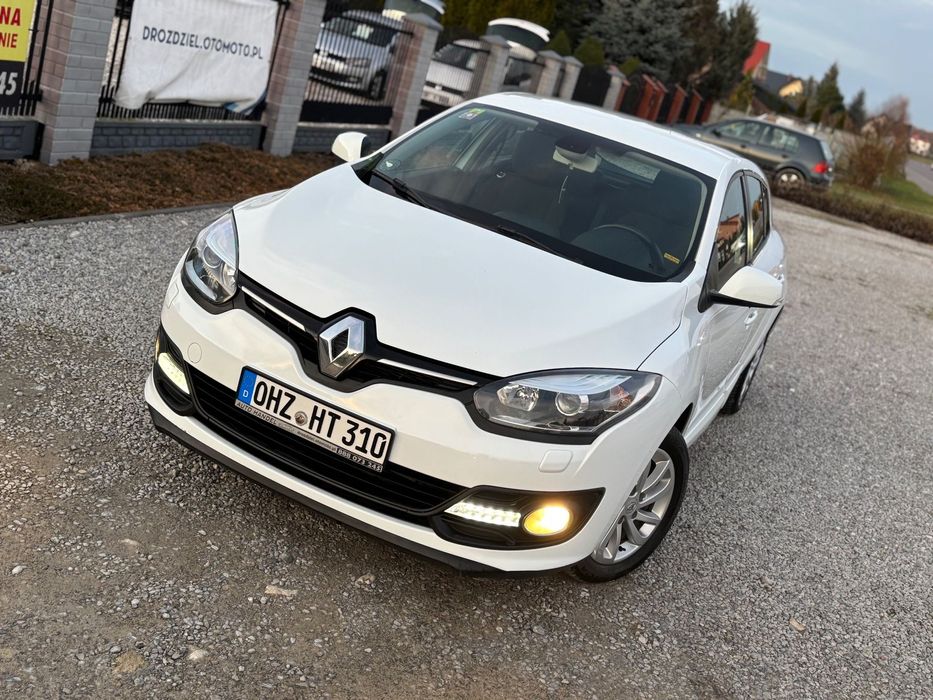 Renault Megane 1.2Turbo Benz*116KM*Klimatronic*LED*Super STAN*z Niemiec*OPŁACONY*
