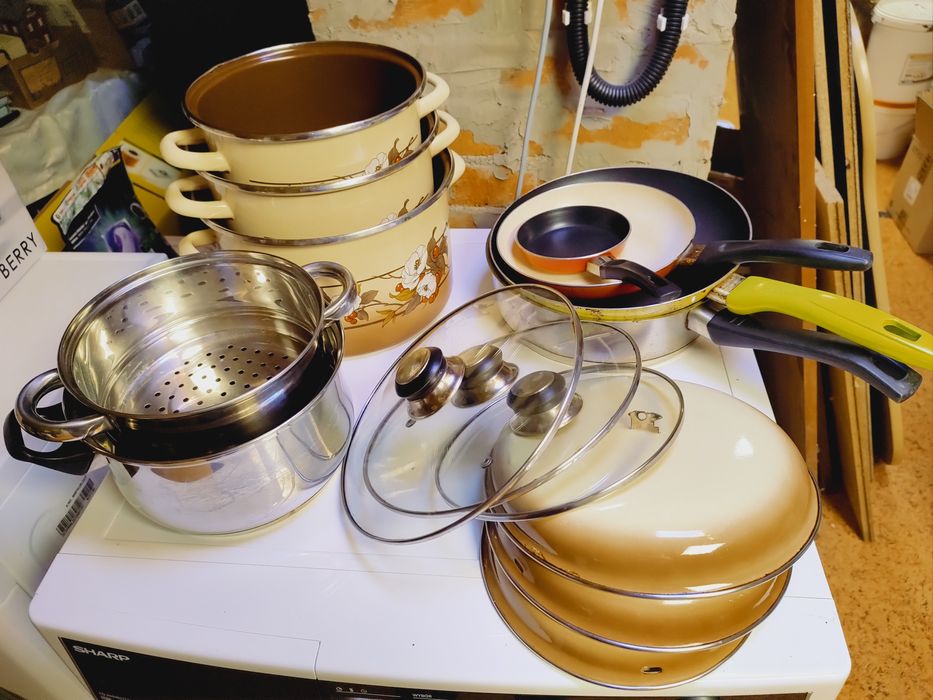 Zamienię garnki i patelnie na kuchnię gazową