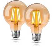 Fulighture 2 Pack E27 LED Edison Vintage - żarówki 2szt