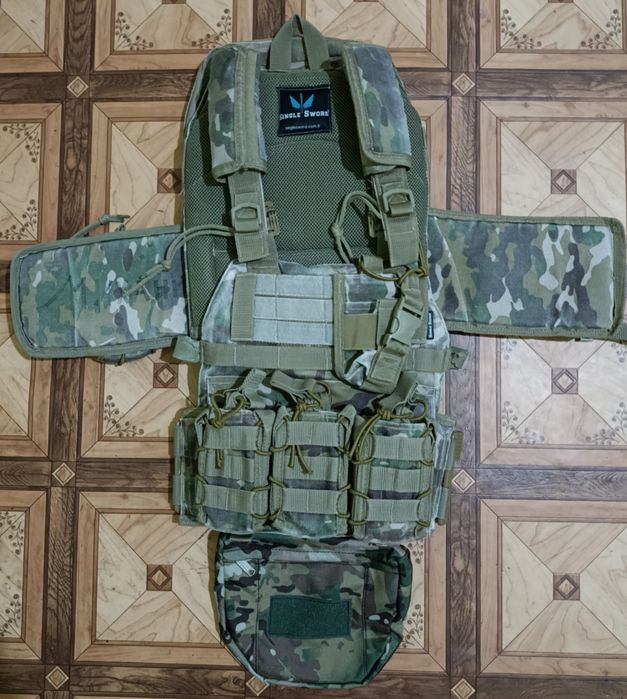 Плитоноска з підсумками  Single Sword