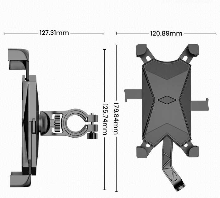 Suporte telemovel Mota Moto Bicicleta Scooter Glovo Uber Eats NOVO