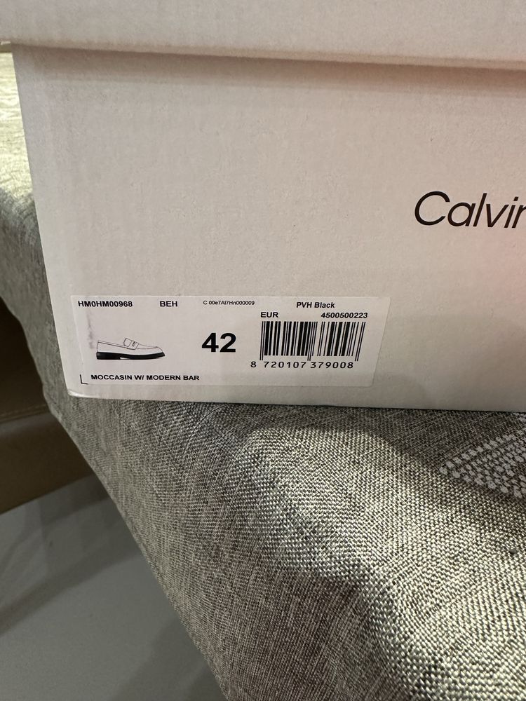 Mokasyny calvin klein