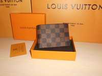 Louis Vuitton portmonetka portfel męski skóra 555-1-16