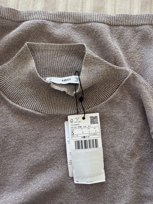 Camisola manga comprida Mango