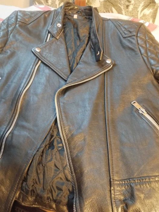 Kurtka skórzana damska