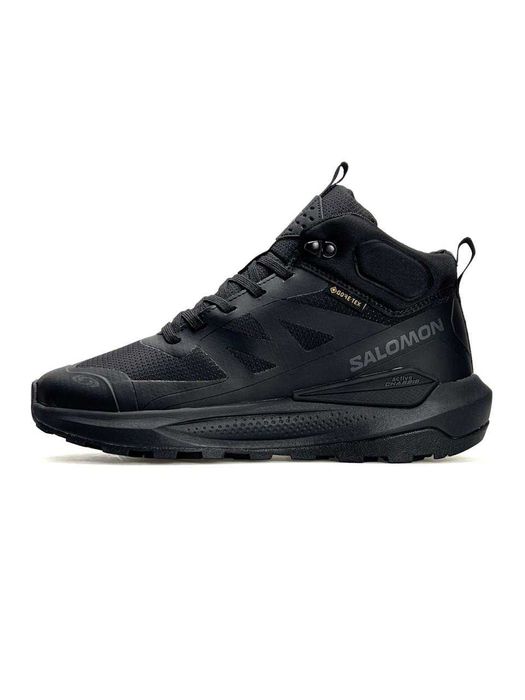 Зимове взуття Salomon Elixir Activ Fur All Black Gore-Tex (Саломон)