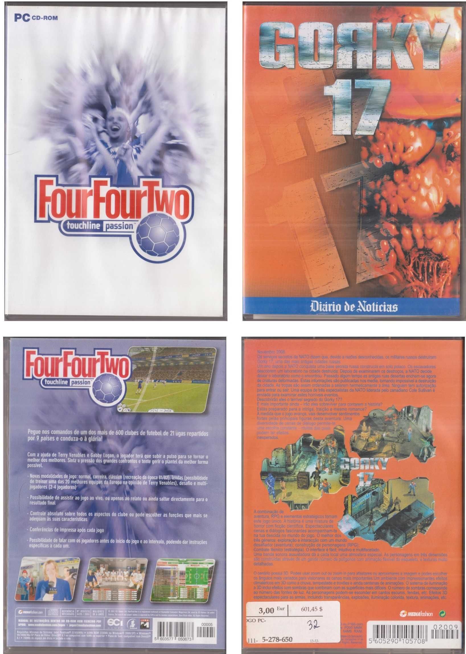 Jogos Pc Cd-Rom – 6 Unidades