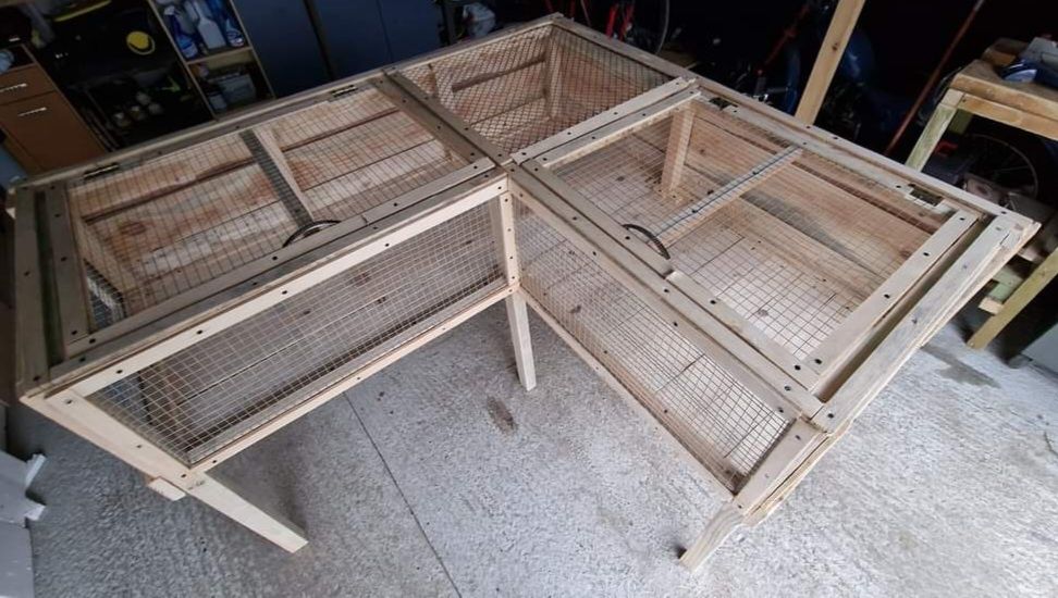 Klatki dla chomika, królika, kojce ,domki ,wszytko  z drewna