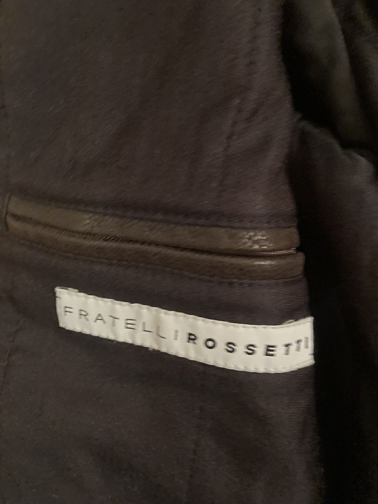 Шкіряна куртка Fratelli Rossetti