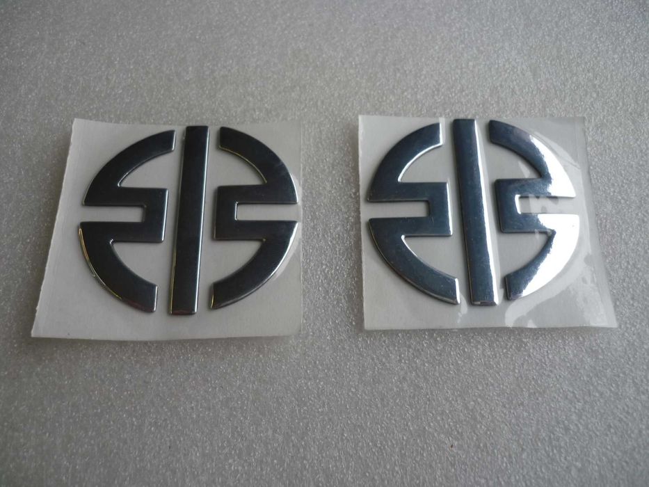 Naklejki,nalepki,znaczki z logo KAWASAKI  do motocykla komplet 2 szt