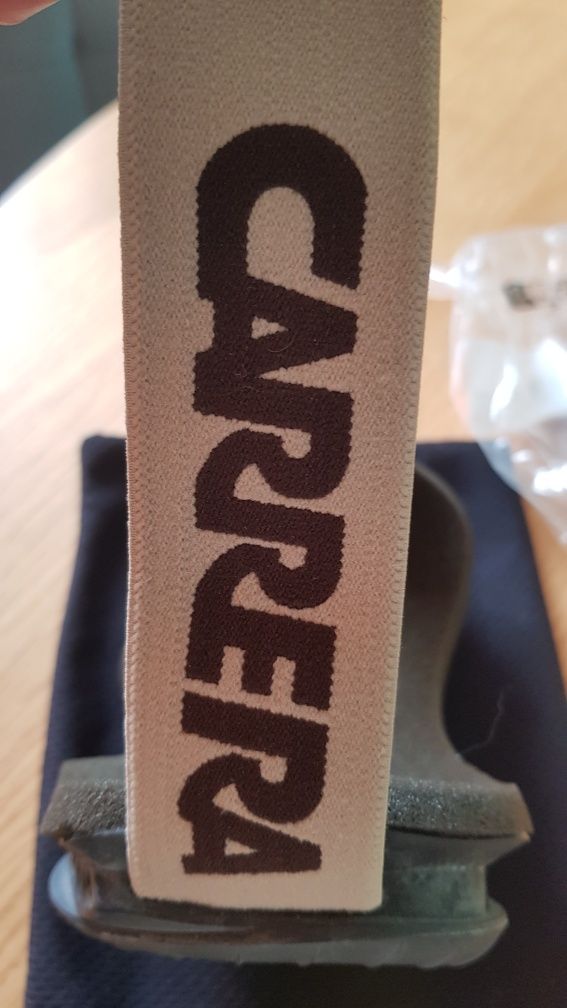 Gogle okulary CARRERA narty snowboard stan idealny w etui