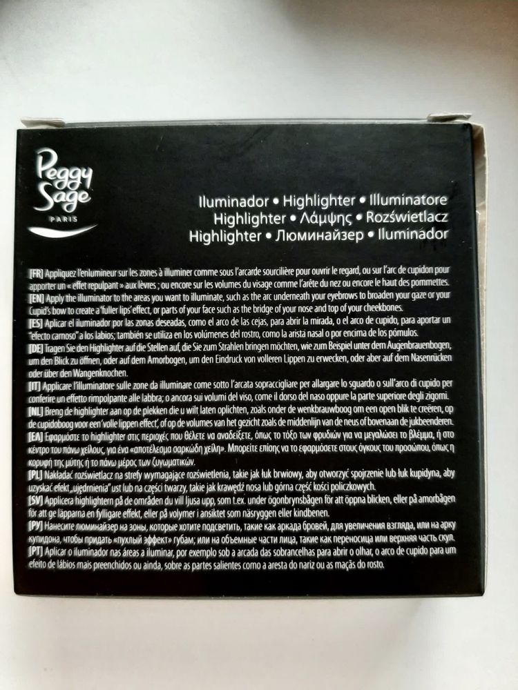 PEGGY SAGE rozświetlacz highlighter do twarzy nowy!