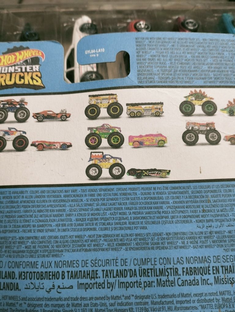 Hot Wheels monster truck torque terror resorek autko nowy