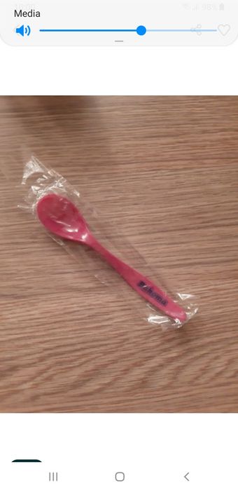 Łyżeczka bakoma kolekcja plastik mała dla dzieci łyżeczka