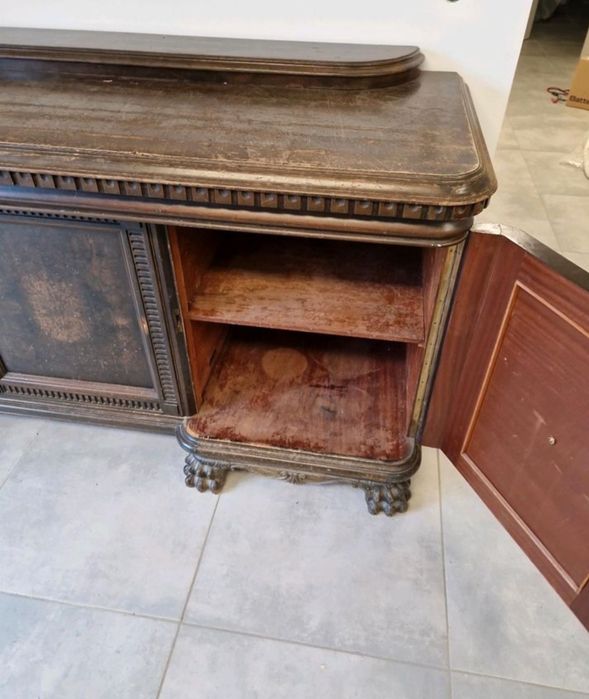 Drewniana stara komoda