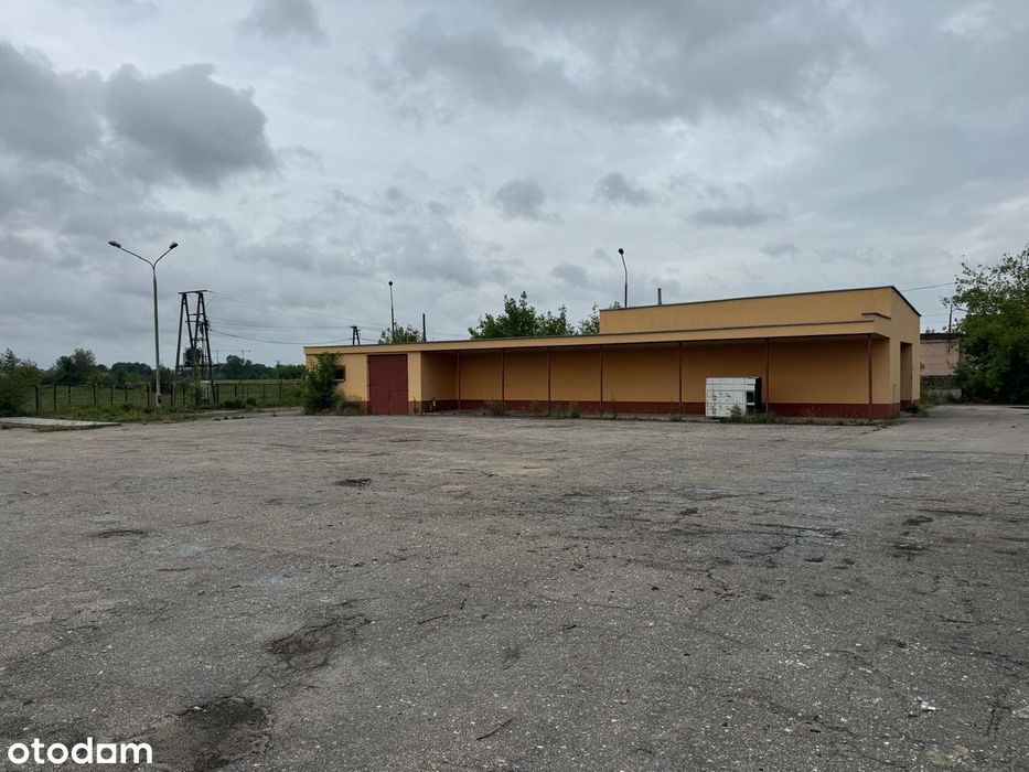Hala, magazyn, warsztat, 250m2, plac utwardzony