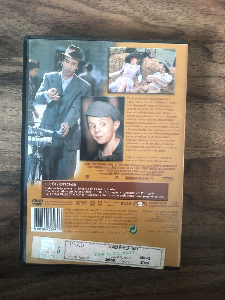 Dvds para reviver as memórias