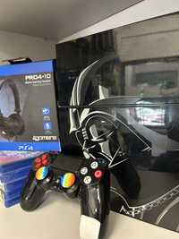 Ps 4 stars wars + pad + 5 gier+ sluchawki