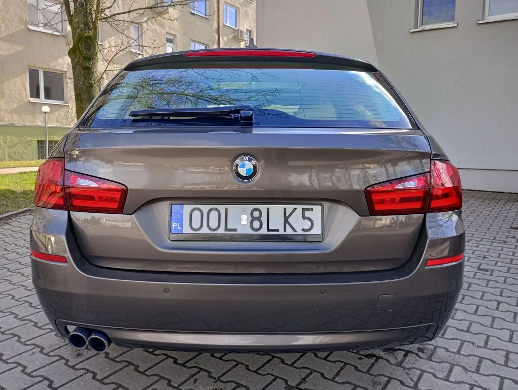 BMW 520D 185km F11, Bezwypadkowy!, Z Niemiec, Opłacony! Skóra,Bixenon